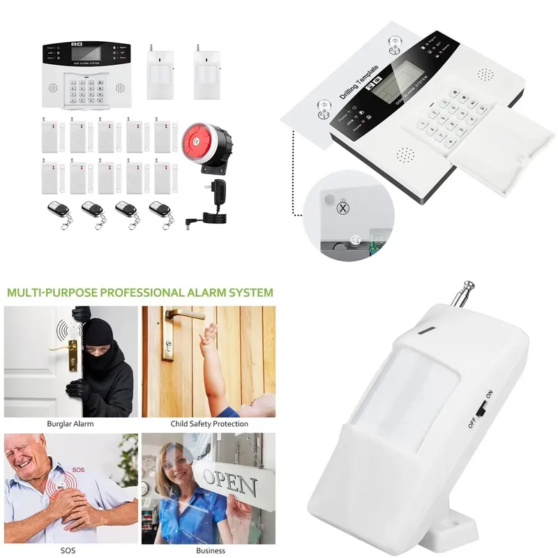 Home Security Kit - 주택 도난 경보기 키트 자동 다이얼