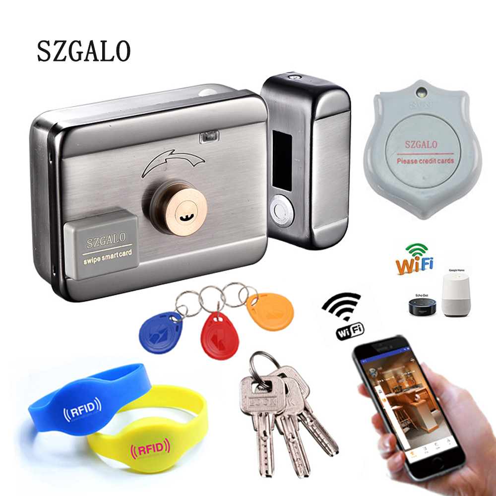 Home Security Ring System - WiFi 제어 전기 잠금 게이트 잠금