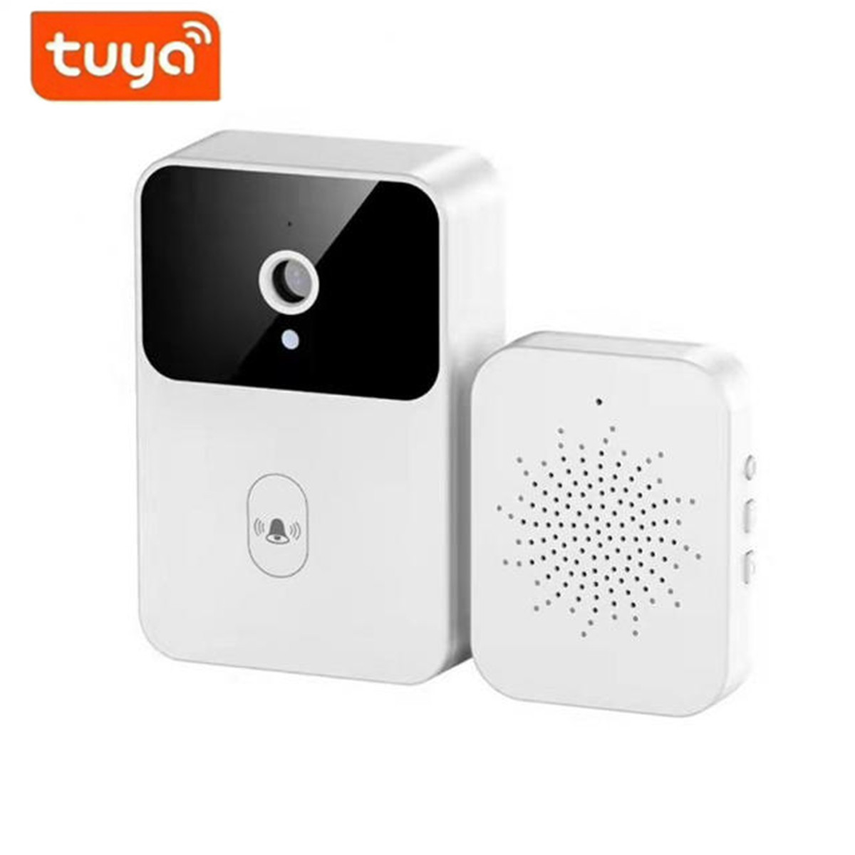 Home Security Video Cameras - 무선 초인종 WiFi Tuya 야외 HD