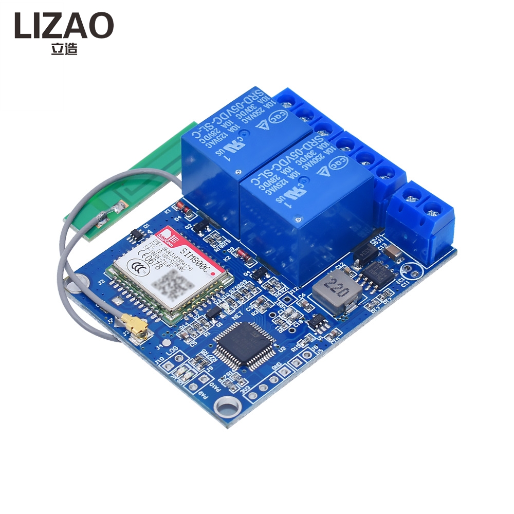 Home Security Using Gsm - LIZAO 1/2 채널 GSM SMS 컨트롤러