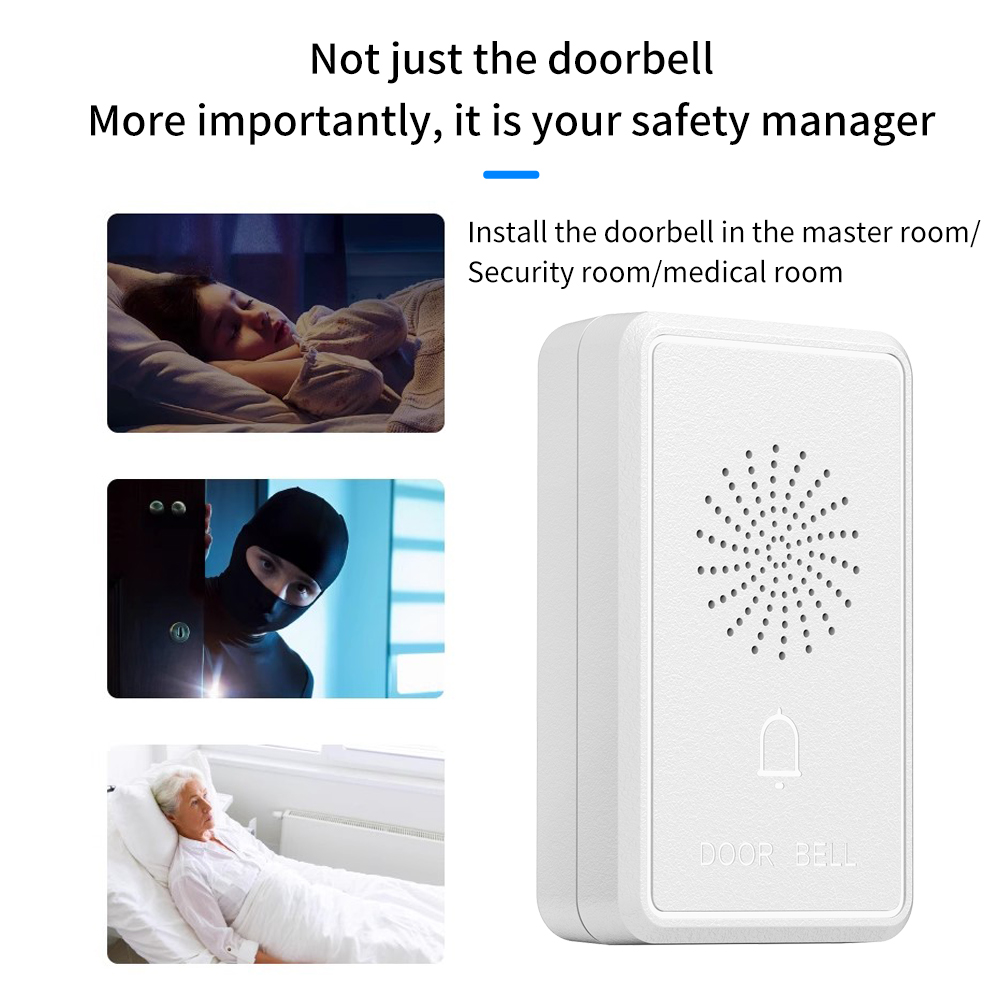 Home Security Ring System - 4Wire 유선 초인종 DC12V 액세스 제어