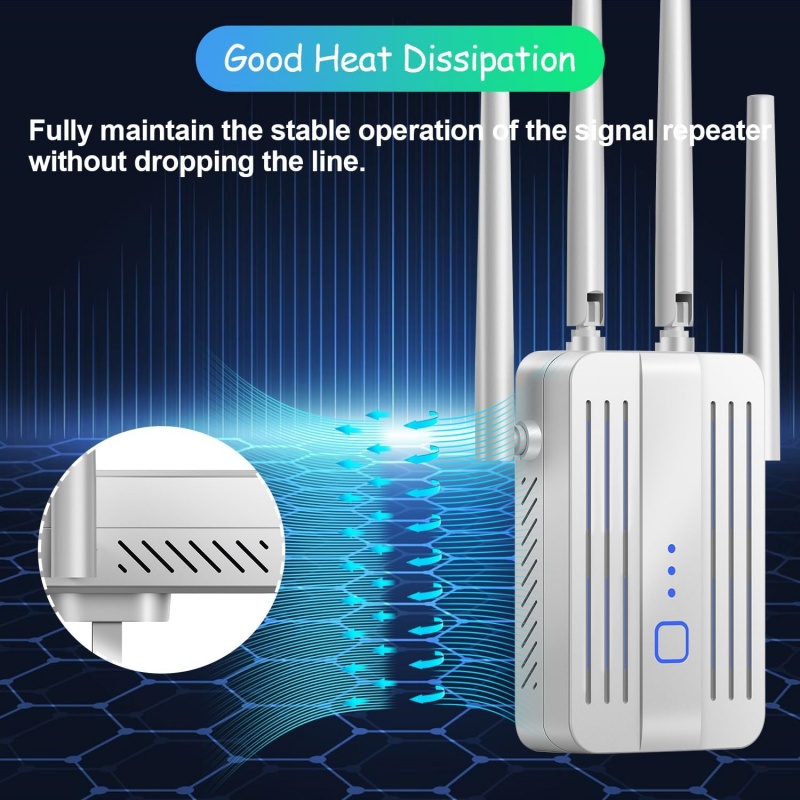 1200Mbps WiFi 리피터 익스텐더 2.4G/5G - Home Security Bundle 리뷰 및 가격