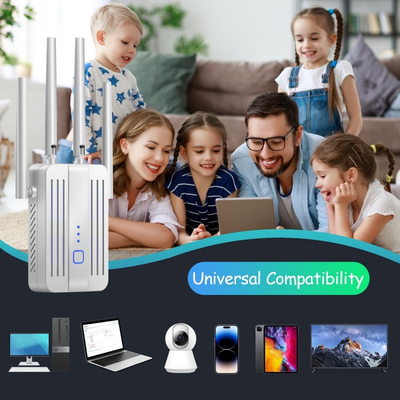 1200Mbps WiFi 리피터 익스텐더 2.4G/5G - Home Security Bundle 리뷰 및 가격