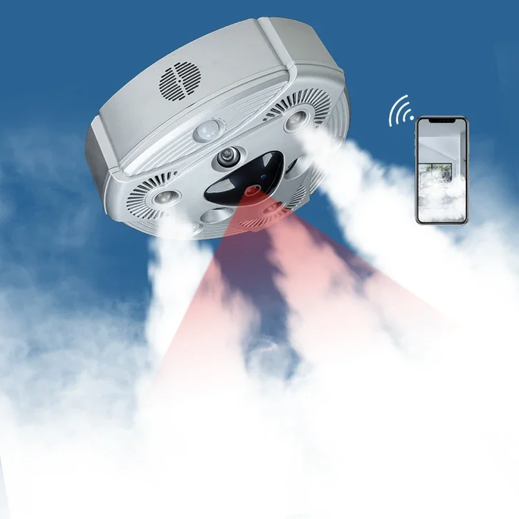독점 공급 CCTV 안개 발생기가 포함된 가정용 보안  - Home Security Fog System 리뷰 및 가격