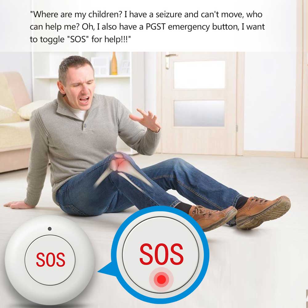무선 SOS 버튼 스마트 홈 게이트 보안 초인종 433 - Home Security Kit 리뷰 및 가격