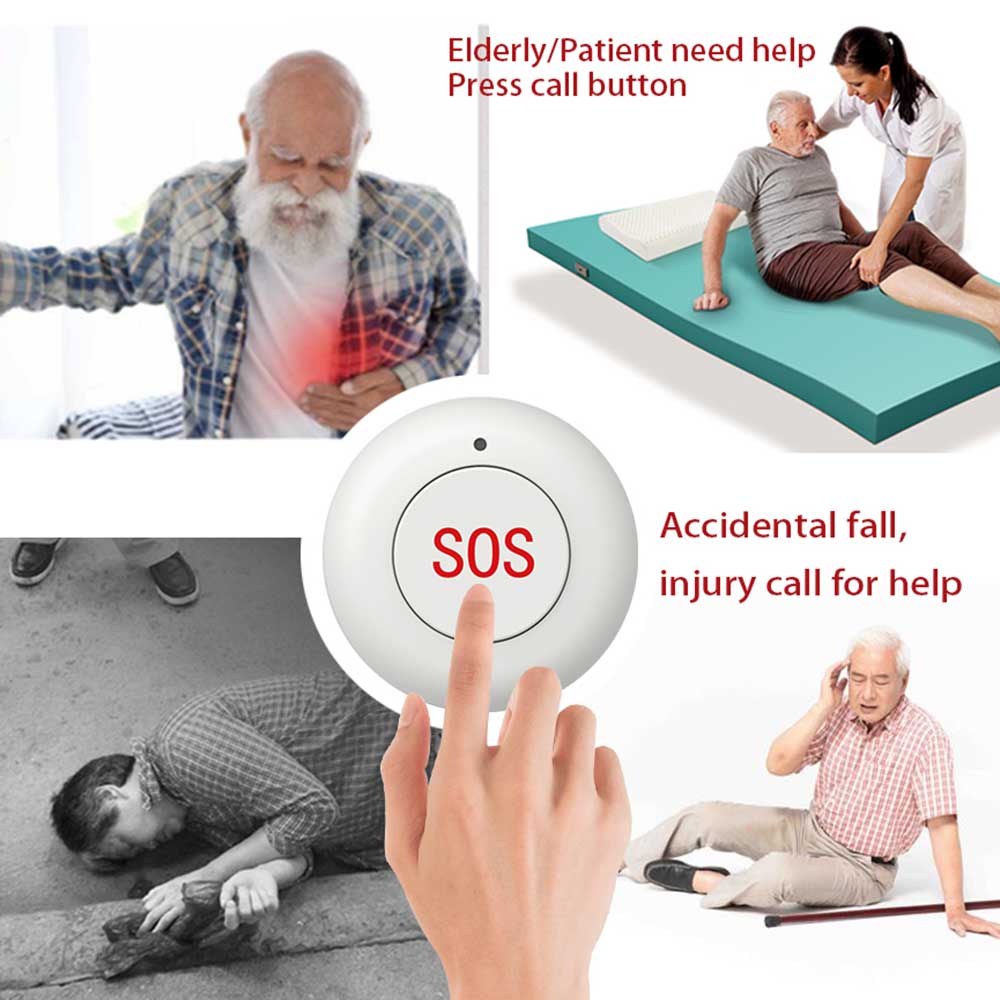 무선 SOS 버튼 스마트 홈 게이트 보안 초인종 433 - Home Security Kit 리뷰 및 가격