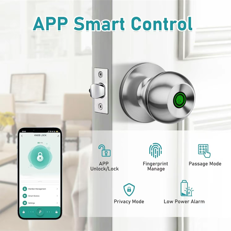 블루투스 투야 앱 제어 스마트 문짝 잠금 장치, 키리스 - Home Security Keypad 리뷰 및 가격