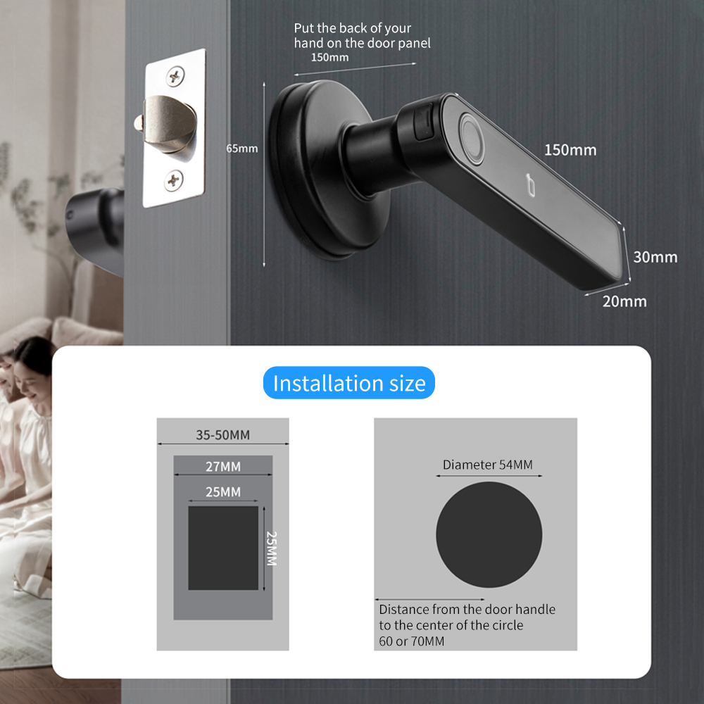 투야 스마트라이프 앱 BLE 스마트 지문 잠금 비밀번호 - Home Security Keypad 리뷰 및 가격