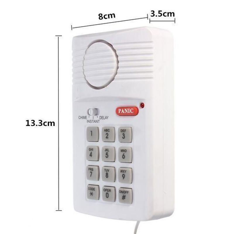 새로운 보안 패닉 버튼, 홈 캐러밴 차고 도어 링 키패 - Home Security Ring System 리뷰 및 가격