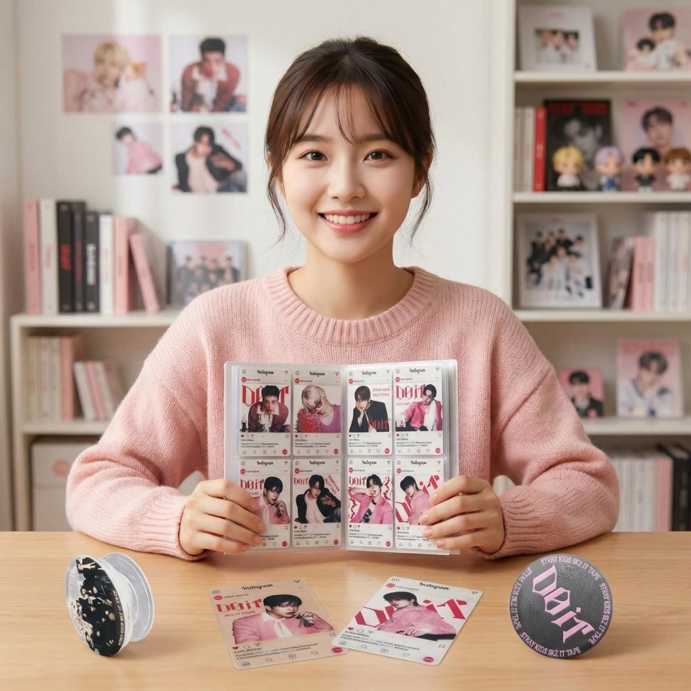 새로운 Kpop DO IT 팬 머치 번들 8개의 투명  - Home Security Bundle 리뷰 및 가격