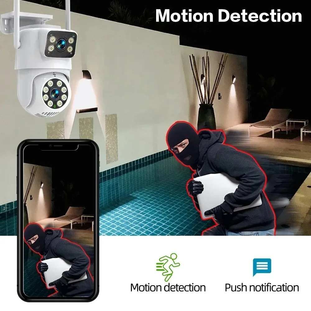 10채널 CCTV 보안 4K 듀얼 렌즈 PTZ 카메라  - Home Security Kit 리뷰 및 가격