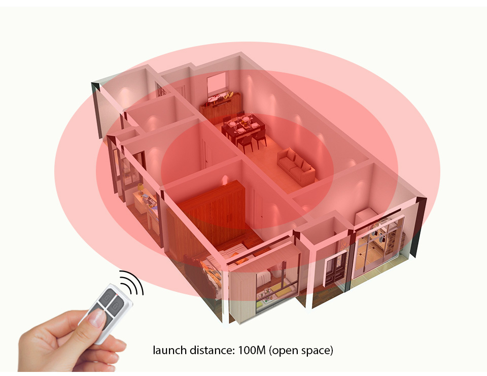 RC531 무선 휴대용 원격 제어 4 버튼 키체인 WI - Home Security Kit 리뷰 및 가격