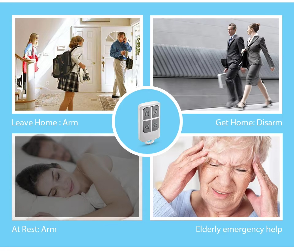 RC531 무선 휴대용 원격 제어 4 버튼 키체인 WI - Home Security Kit 리뷰 및 가격
