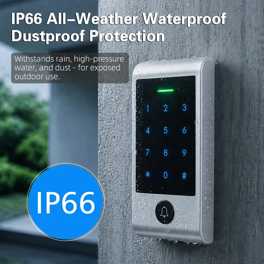 도어벨 버튼이 있는 고급 WIFI 원격 제어 터치 키패 - Home Security Keypad 리뷰 및 가격