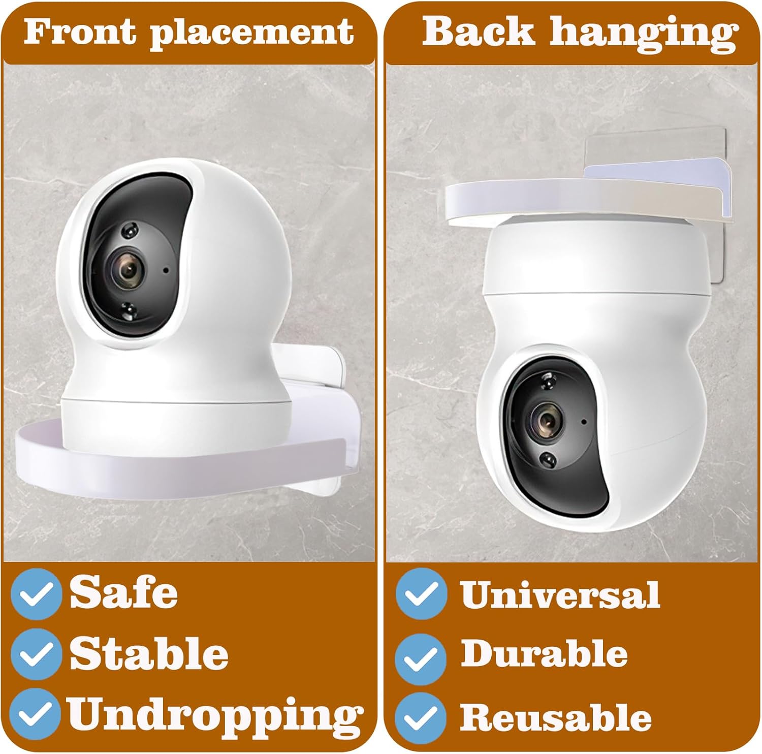 1/2Pcs 미니 펀치없는 보안 감시 카메라 스탠드 홈 - Home Security Bundle 리뷰 및 가격