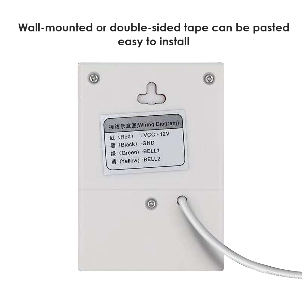 유선 초인종, DC12V 액세스 제어 도어 벨, 전자  - Home Security Ring System 리뷰 및 가격