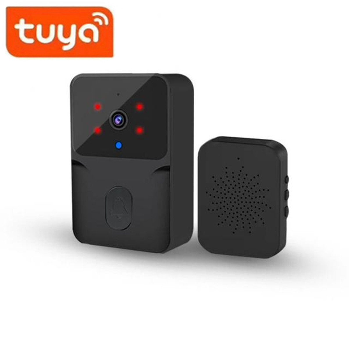 무선 초인종 WiFi Tuya 야외 HD 카메라 초인종 - Home Security Video Cameras 리뷰 및 가격
