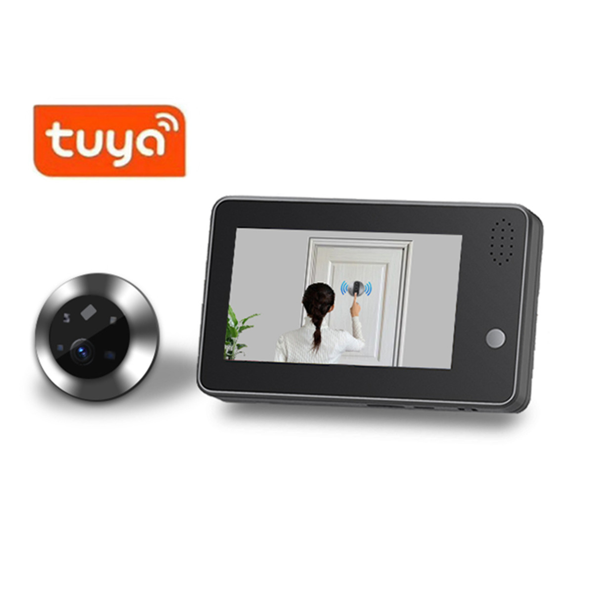 4.3인치 투야 스마트라이프 WiFi 도어벨 비주얼 도 - Home Security Video Cameras 리뷰 및 가격