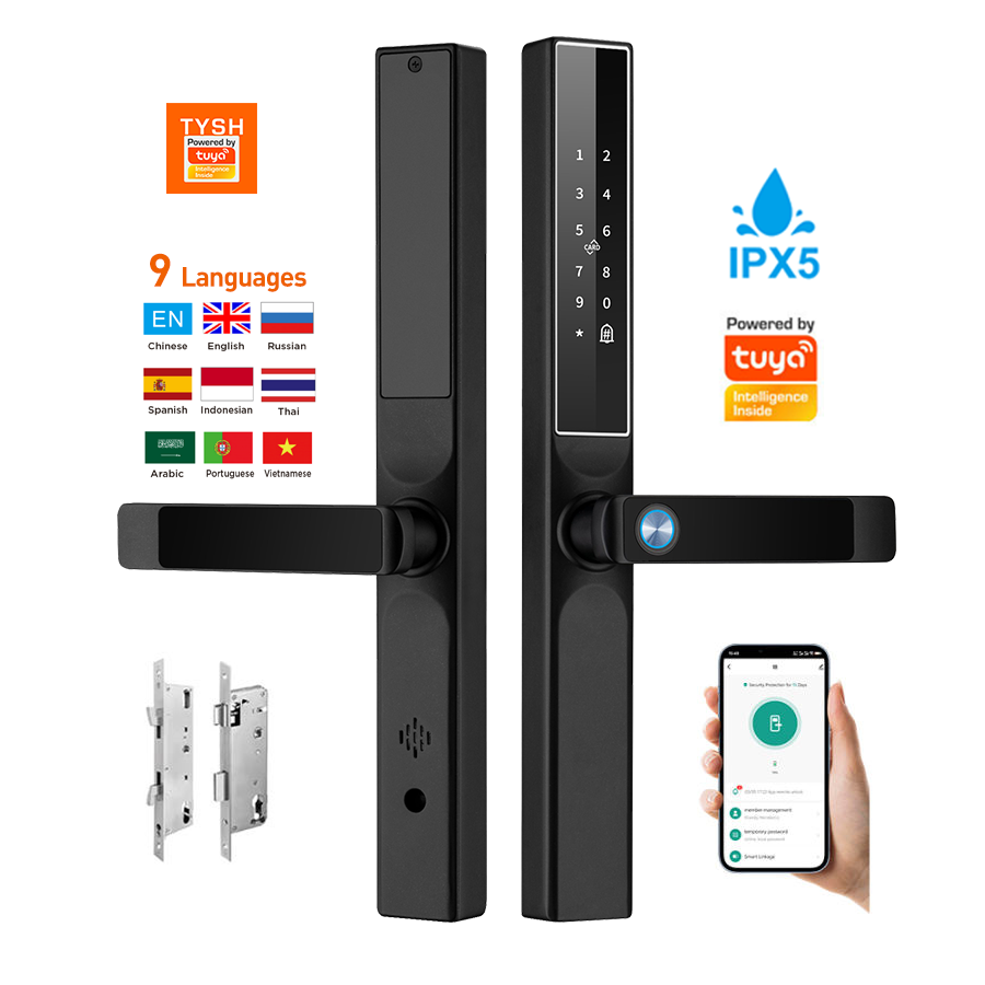 투야 앱 지문 도어락 코드 카드 키 스마트 도어락 보안 - Home Security Keypad 리뷰 및 가격