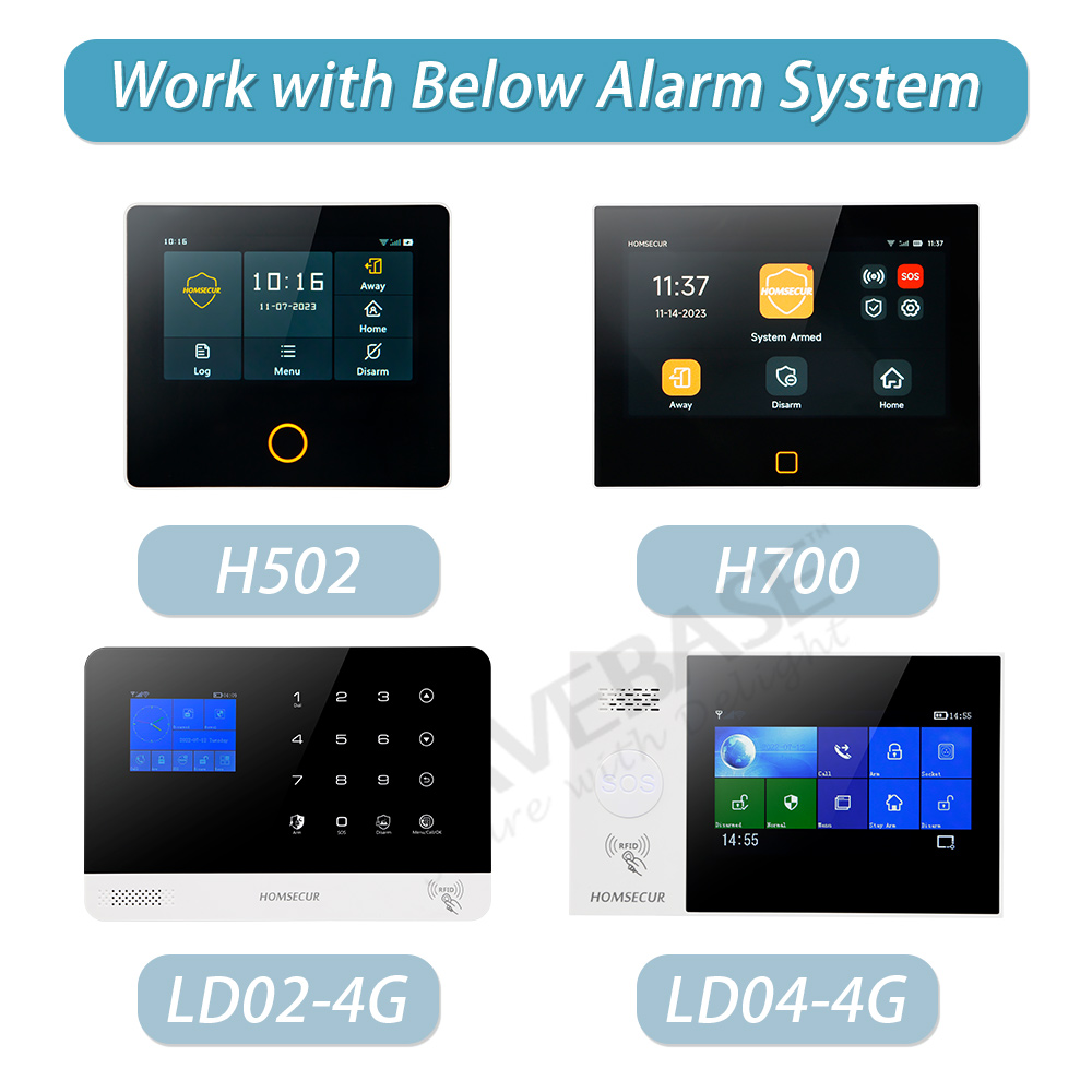 HOMSECUR 4G WIFI 스마트 홈 보안 경보 도 - Home Security Kit 리뷰 및 가격