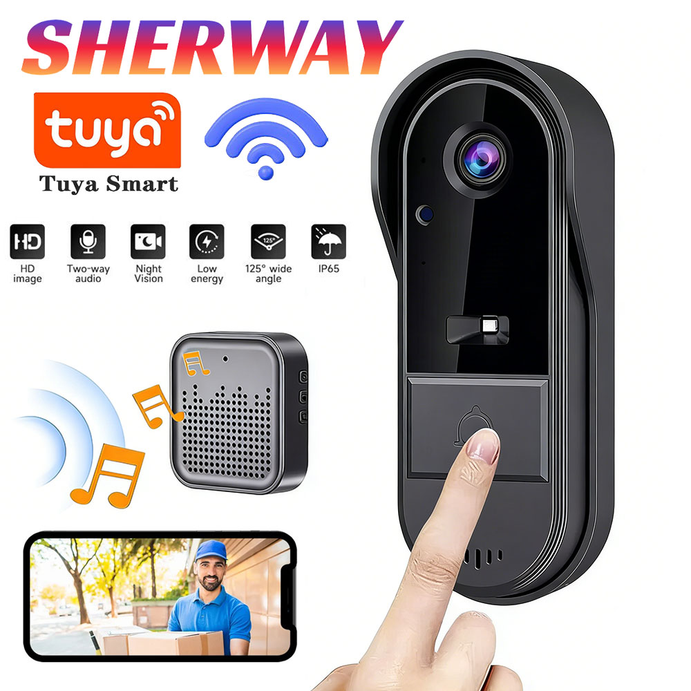카메라가 장착된 투야 도어벨 무선 번들 도어벨 스마트  - Home Security Bundle 리뷰 및 가격