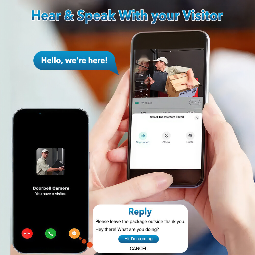 카메라가 장착된 투야 도어벨 무선 번들 도어벨 스마트  - Home Security Bundle 리뷰 및 가격