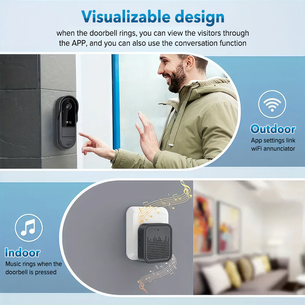 카메라가 장착된 투야 도어벨 무선 번들 도어벨 스마트  - Home Security Bundle 리뷰 및 가격