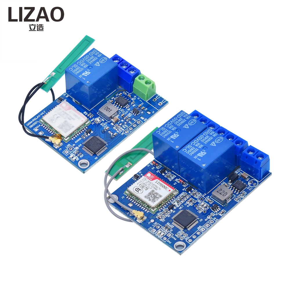 LIZAO 1/2 채널 GSM SMS 컨트롤러 릴레이  - Home Security Using Gsm 리뷰 및 가격