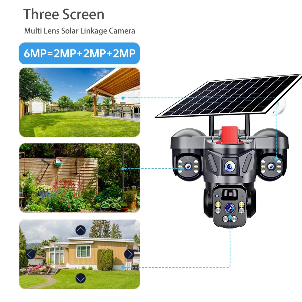 KERUI 야외 PTZ 6MP 4G SIM WIFI 태 - Home Security Product 리뷰 및 가격