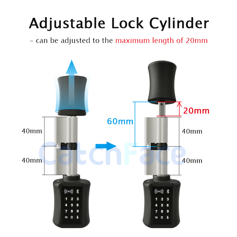 TTlock 블루투스 스마트 실린더 잠금장치 WIFI  - Home Security Keypad 리뷰 및 가격