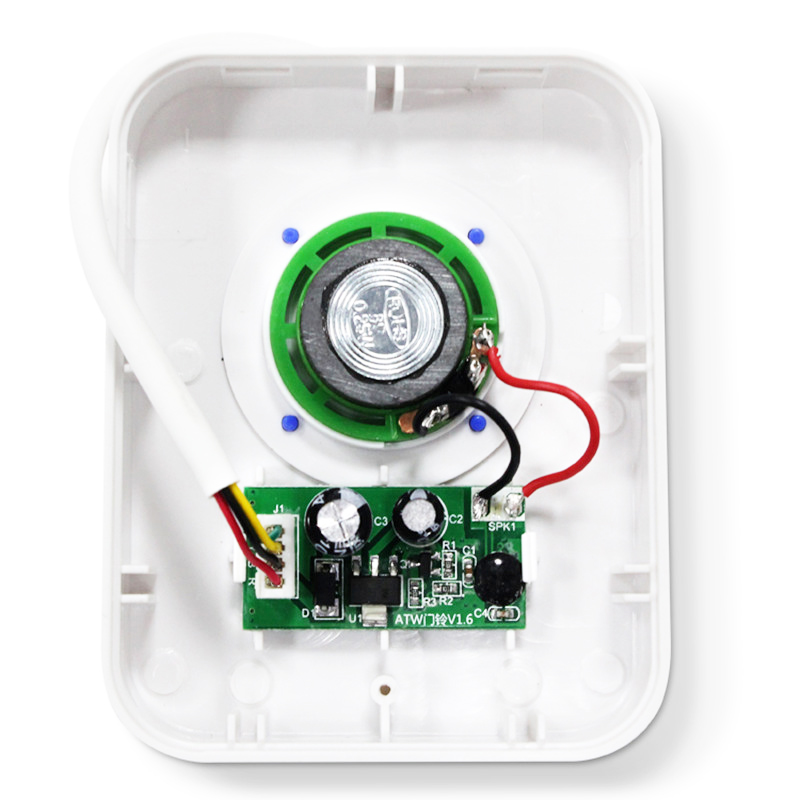 1 개/몫 4 전선 흰색 초인종 DC12V 액세스 제어 - Home Security Ring System 리뷰 및 가격