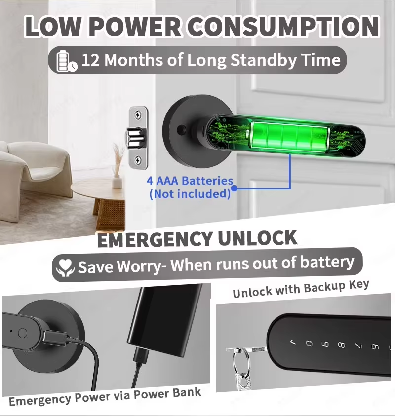 TTLock 스마트 디지털 도어락, 5가지 키리스 출입 - Home Security Keypad 리뷰 및 가격